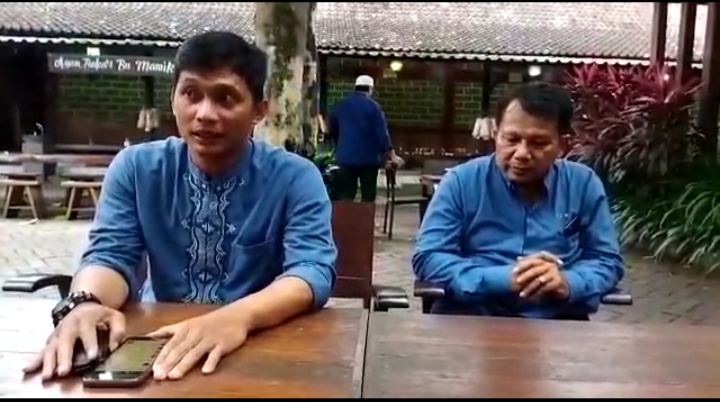 Sahrul Munif paparkan arti berkebangsaan/bernegara. SP/Hadi Lestariono