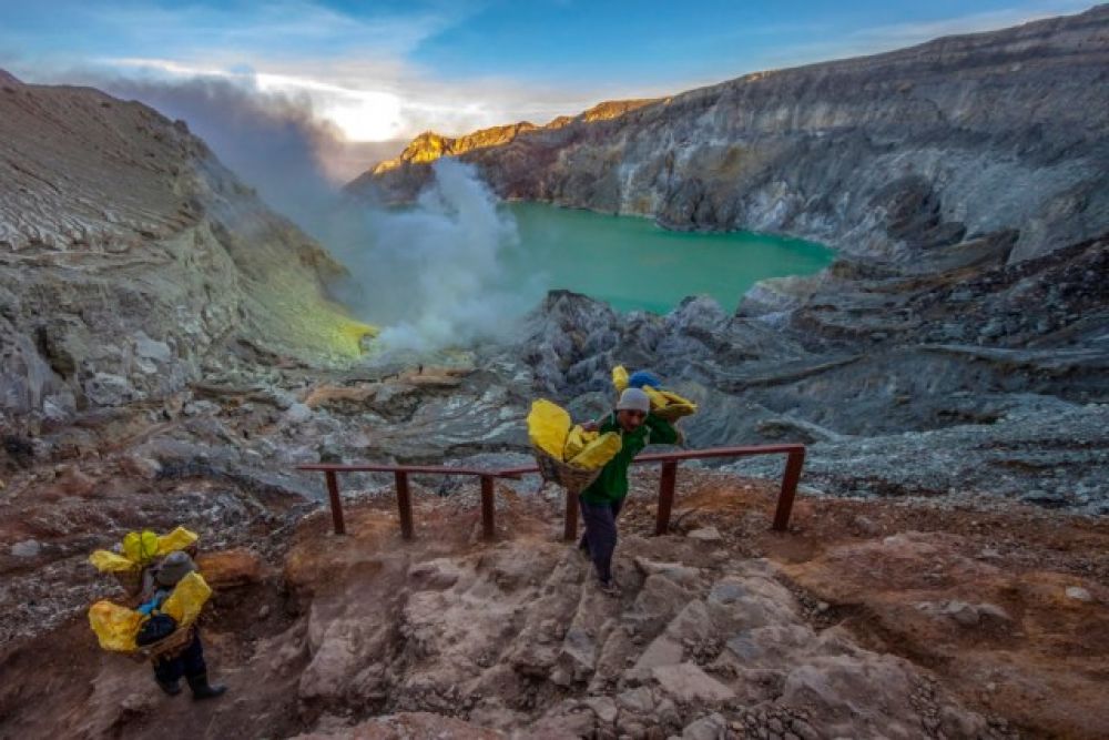 Geopark Kawah Ijen, Banyuwangi. SP/ KMP