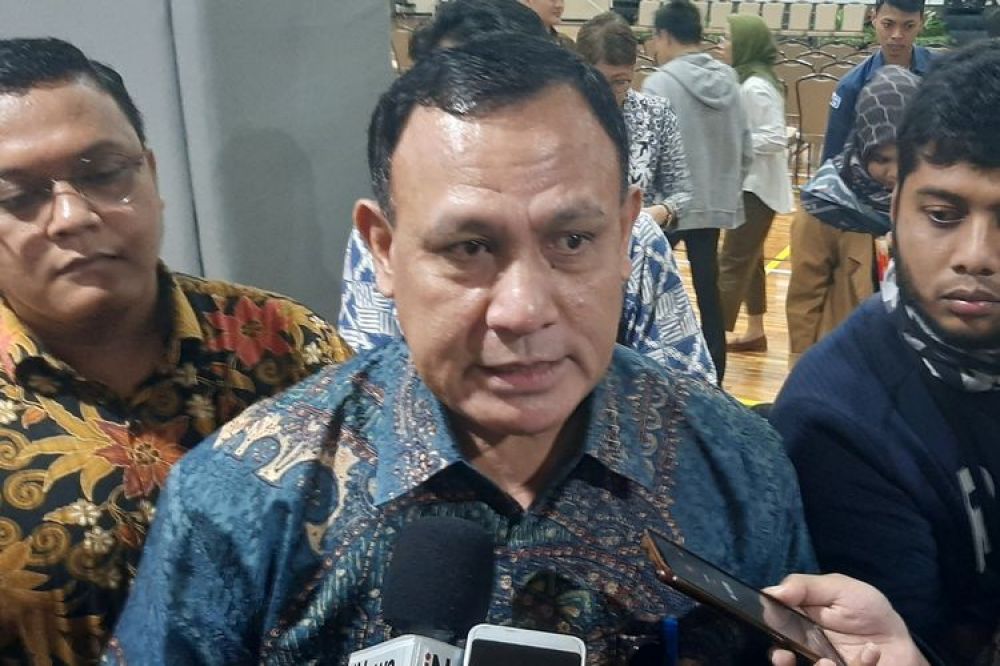 Ketua KPK Firli Bahuri di Gedung Merah Putih KPK, Kamis (5/3/2020)