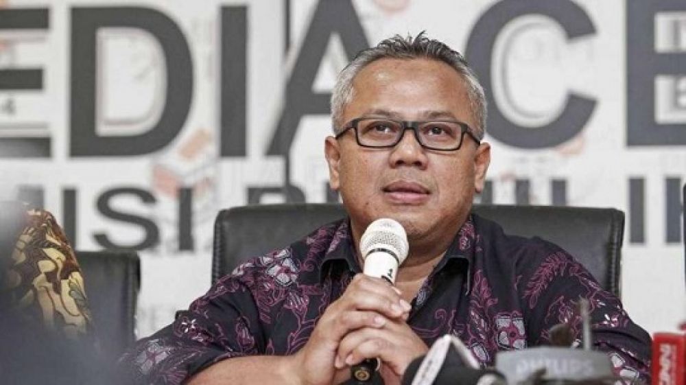 Ketua komisi pemilihan umum (KPU) Arief Budiman. 