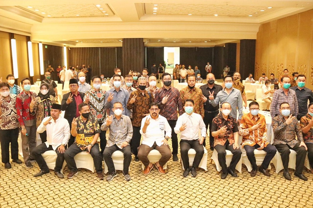 Forum Komunikasi Asosiasi (Forkas) Jawa Timur percaya Surabaya jadi lebih baik dengan Machfud-Mujiaman. SP/Alqomaruddin.