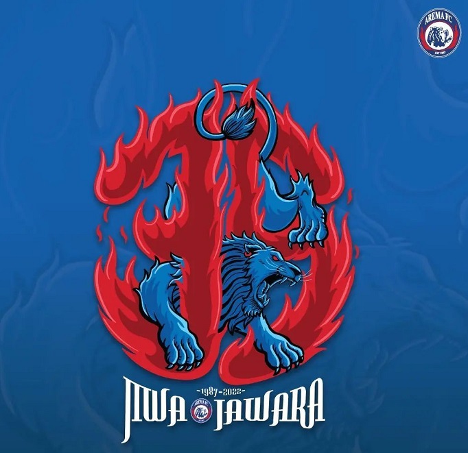 Logo HUT Arema ke-35