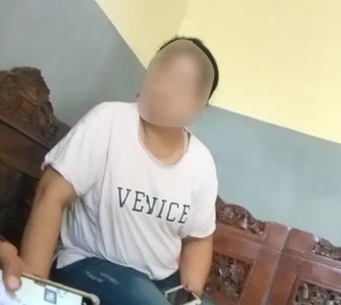 TT, warga jember yang berselingkuh dengan lelaki lain saat dikonfirmasi. SP/Lim