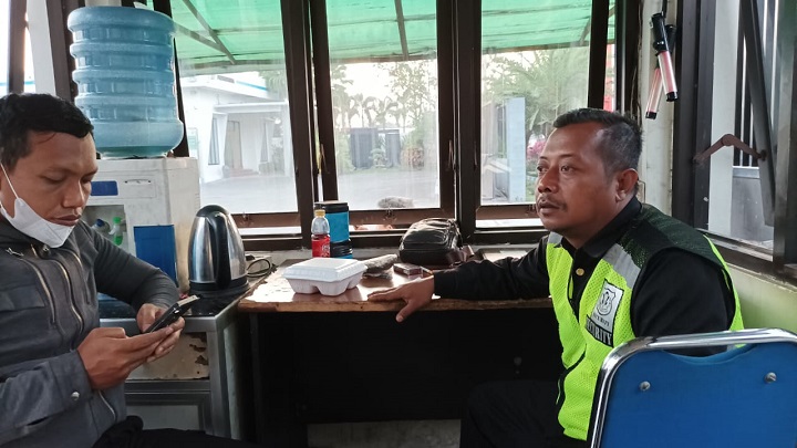 Saksi saat memberikan keterangan. SP/Hadi Lestariono