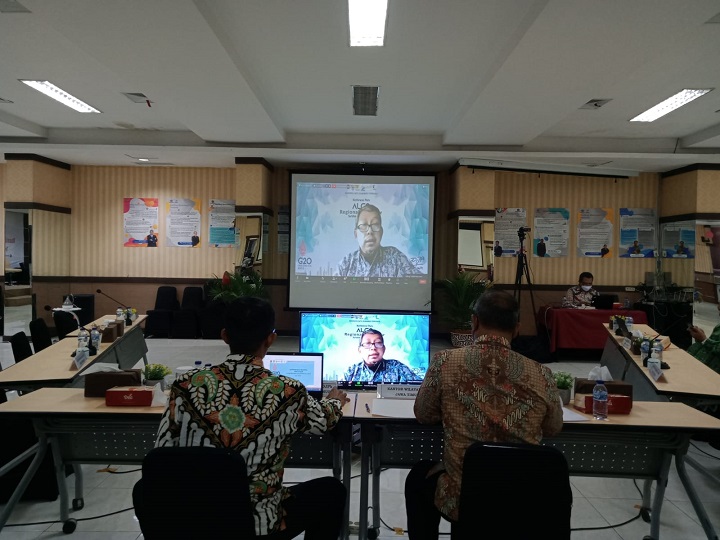 Jumpa Pers Asset and Liability Comittee (ALCo) Regional Jawa Timur sampai 28 Februari 2022, Selasa (29/3/2022), di Aula Majapahit GKN  Surabaya 1.