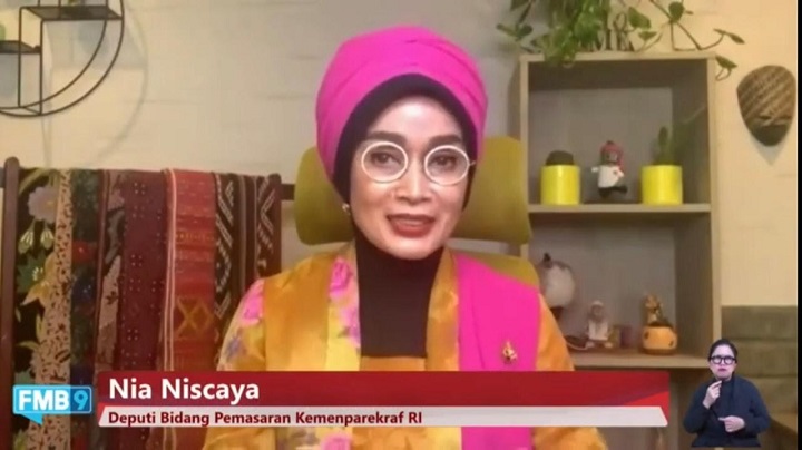 Deputi Bidang Pemasaran Kemenparekraf, Nia Niscaya