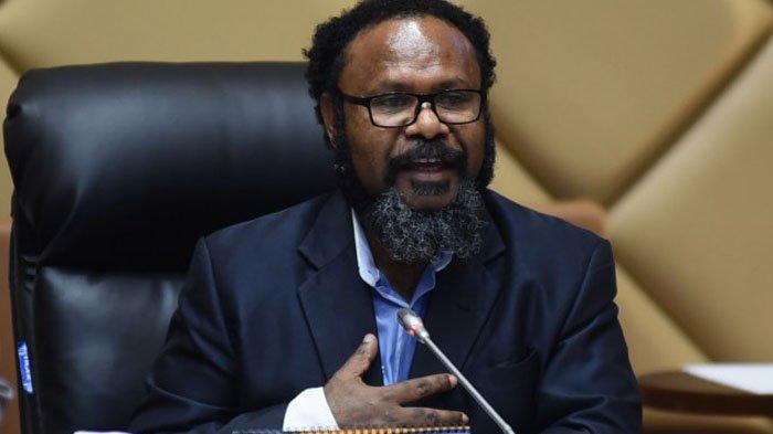 Willem Wandik, Wakil Ketua Umum Partai Demokrat yang juga anggota Komisi V DPR