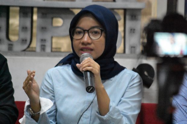  Almas Syafrina, Peneliti Indonesia Corruption Watch (ICW)  