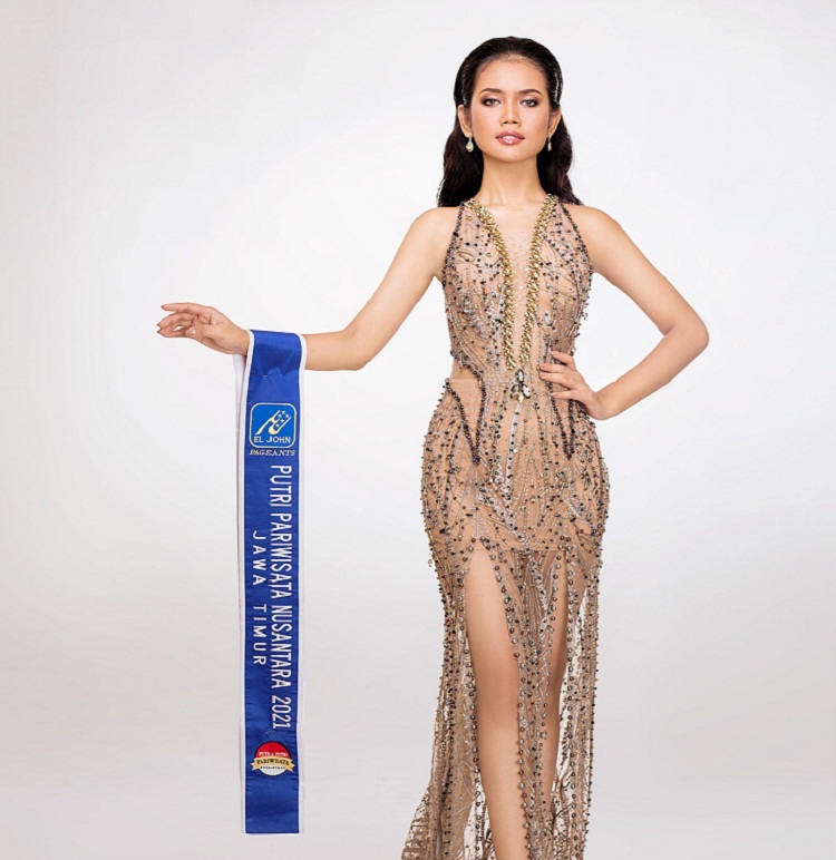 Afida Salsabila Azzahra, pemenang ajang Putri Pariwisata Nusantara 2021. SP/ BLT