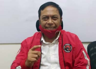  Ketua Badan Pemenangan Pemilihan Umum (Bapilu) PDIP Surabaya, Anas Karno. SP/SP