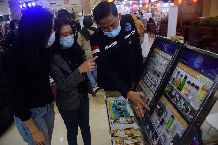 Jazz Ay No To Drugs yang diadakan di Mall City Of Tommorow, Surabaya, Selasa (1/12). SP/Patrik Cahyo