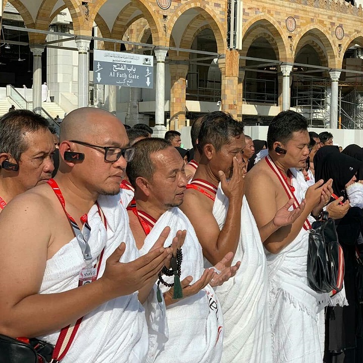 Ilustrasi ibadah haji