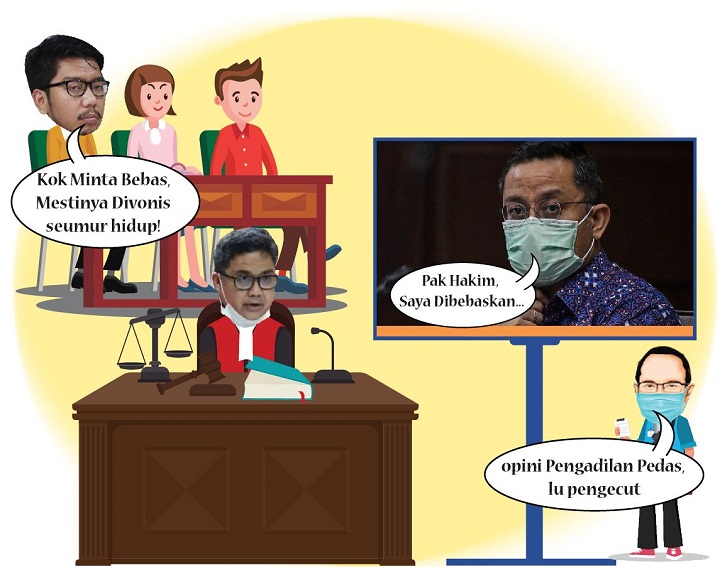 Visual karikatur
