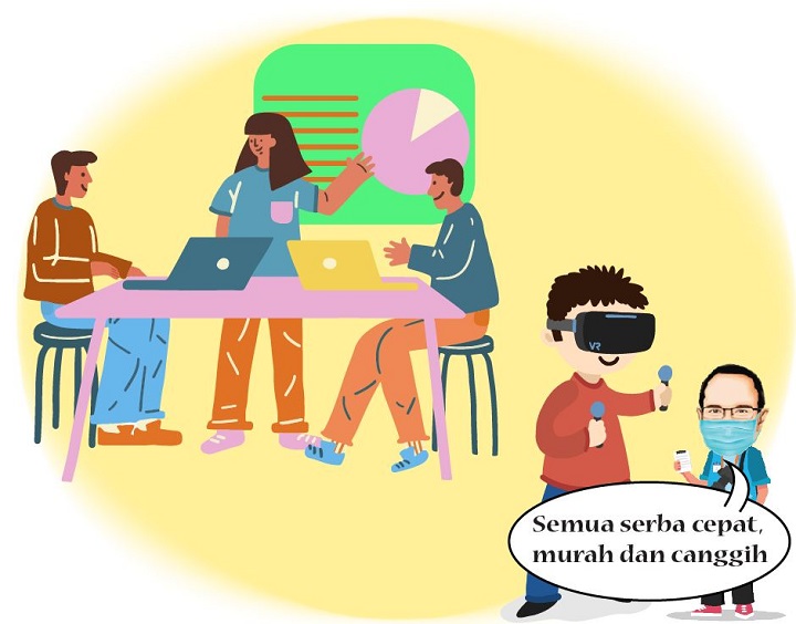 Ilustrasi karikatur