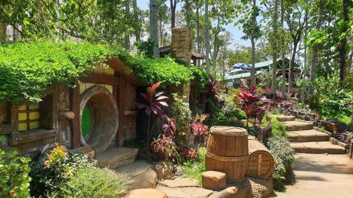 Wisata Banyu Mili di Kecamatan Wonosalam, Jombang.