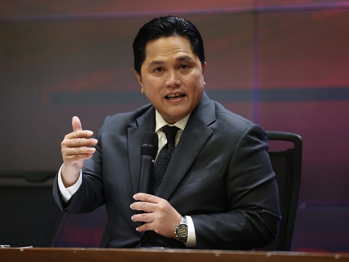 Menteri BUMN Erick Thohir