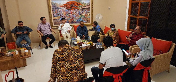 Pimpinan dan Anggota Komisi E DPRD Jawa Timur saat kunjungan Kerja di Kediri Bersama Dinas Pendidikan Jatim, Sabtu 27/5/2023.