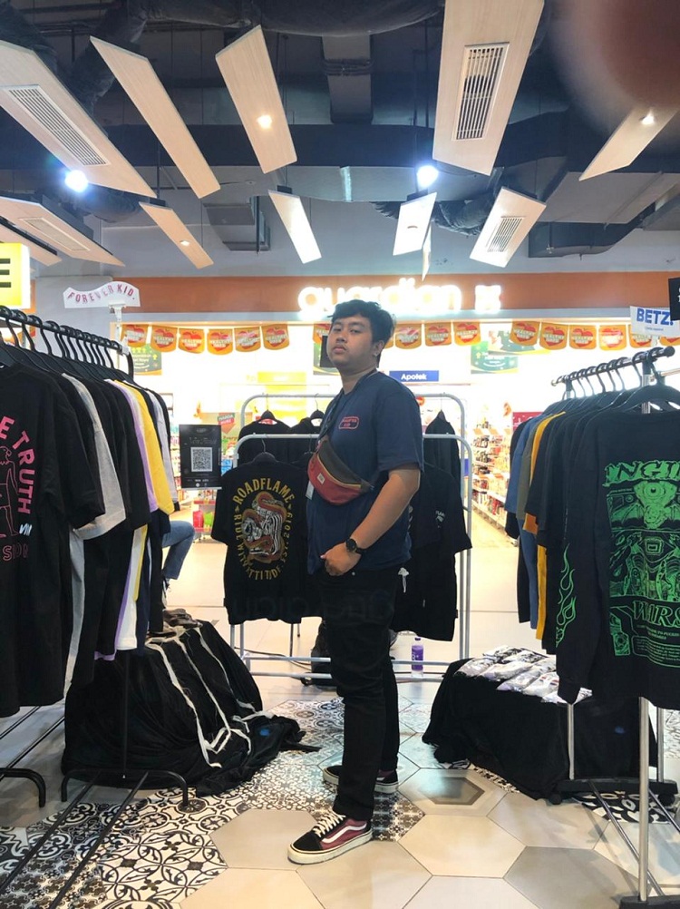 Ockie, Pemilik Tunggal Brand Forever Kid. SP/ Satrya Nugraha