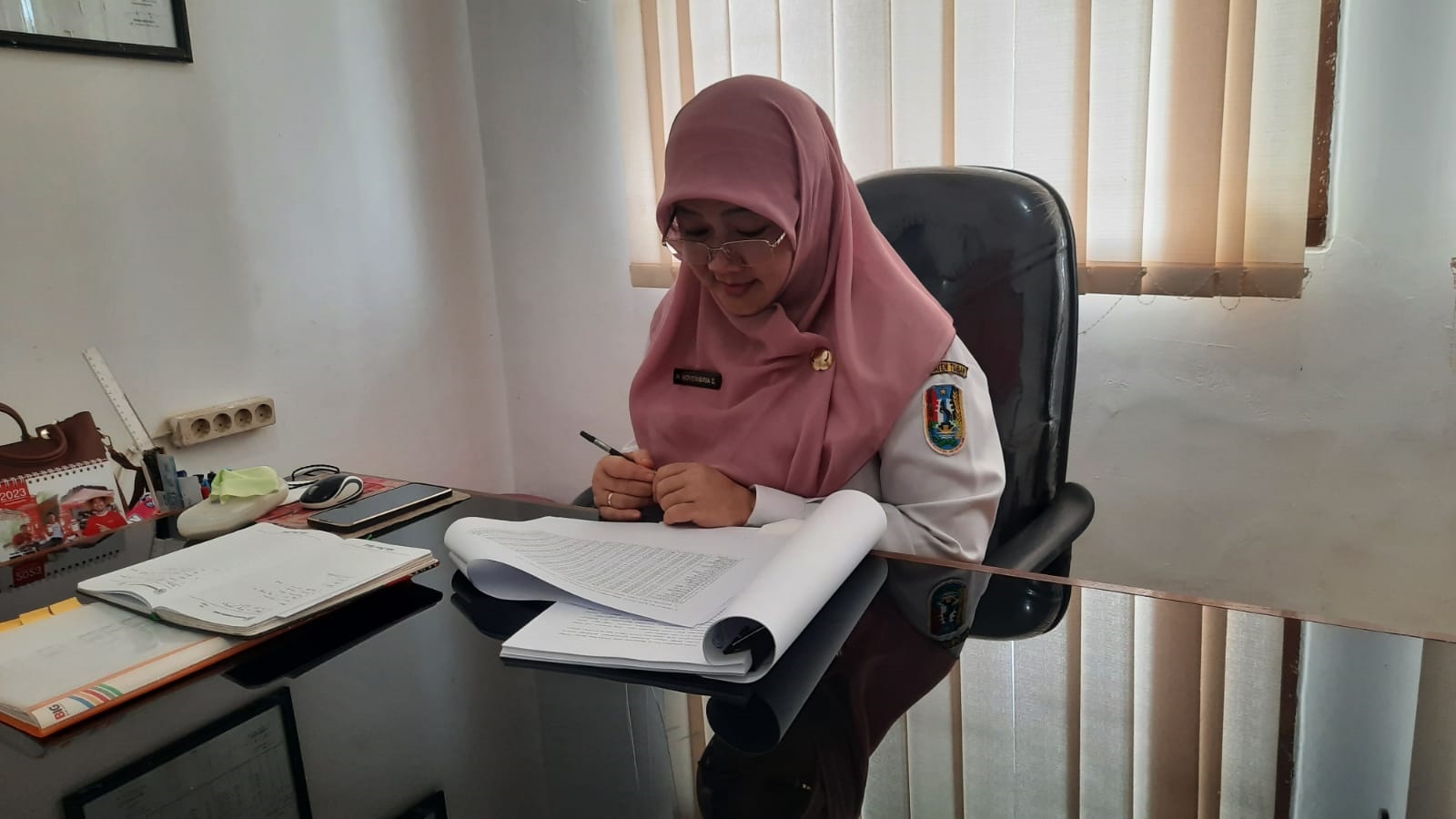 Kepala Bidang Prasarana Pertanian DKP2P Tuban Harti Novembria Susetyowati. Foto: Pemkab Tuban.
