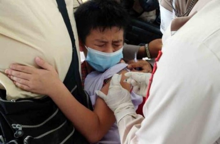 Vaksinasi covid-19 terus digencarkan pemerintah untuk menekan angka penyebaran covid-19.
