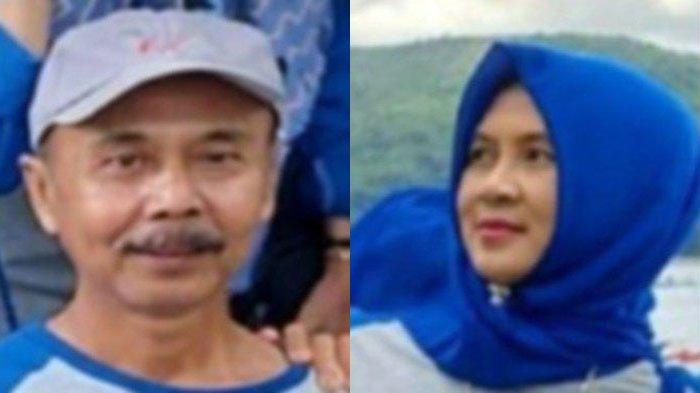 Foto pasutri Tri Suharno dan Ning Rahayu semasa hidup.