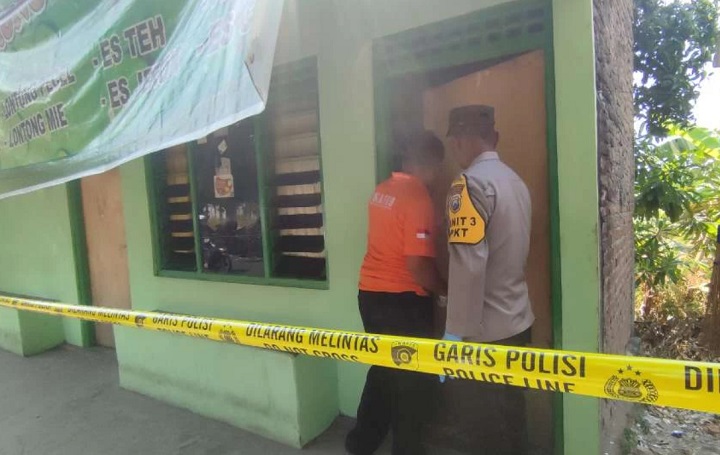 Lokasi warung makan yang berada di dekat Pabrik Sepatu di Jalan Raya Tropodo, Kranggan, Kota Mojokerto