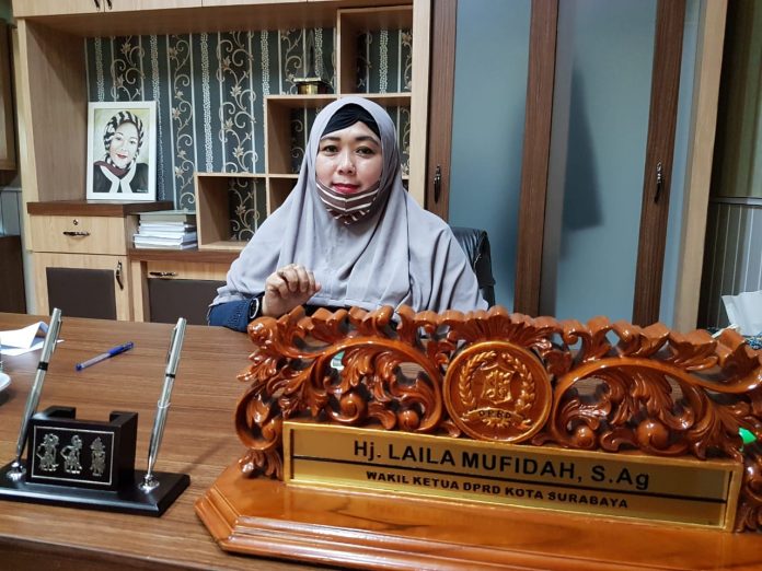 Wakil Ketua DPRD Surabaya Laila Mufidah. SP/DU