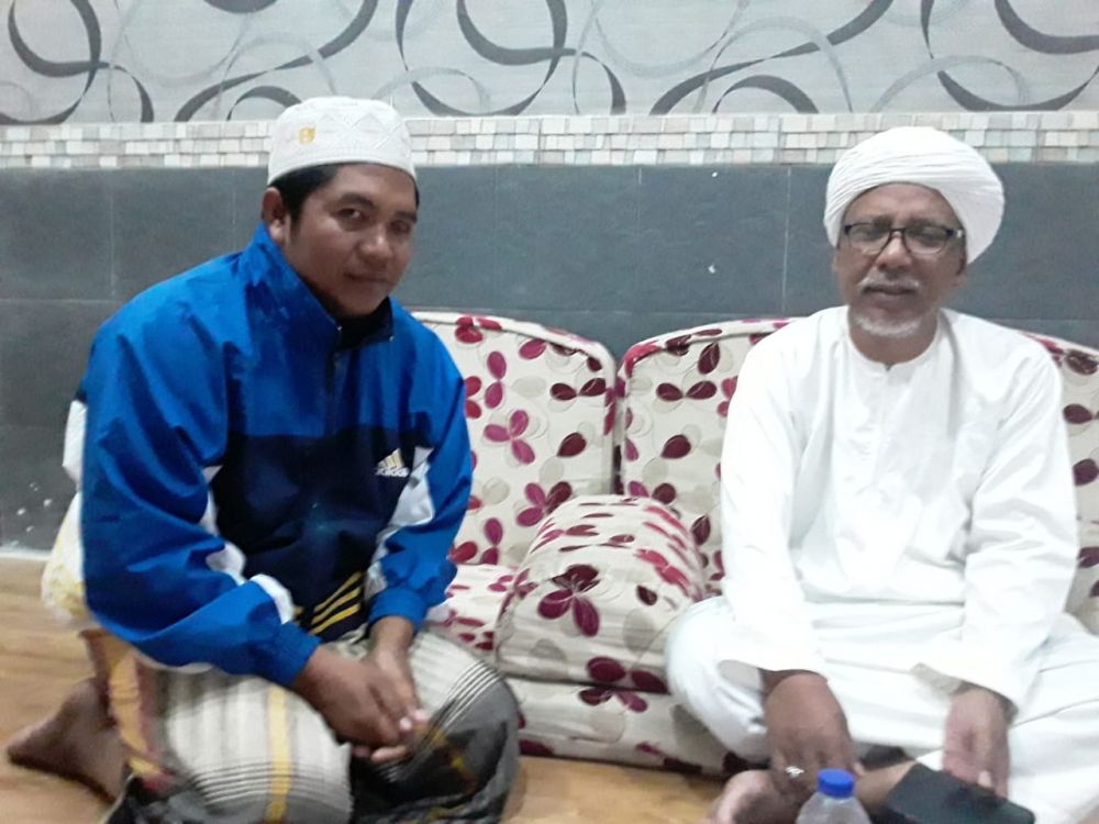Kiai Jurjiz Muzammil Pengasuh pondok pesantren Al-Is'af kalabaan Guluk-Guluk Kab. Sumenep.SP/ainur rahman
