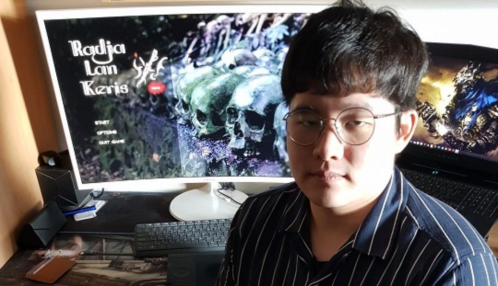 Nicholas Ariel, salah satu mahasiswa IPDM UK Petra.SP/BYTA