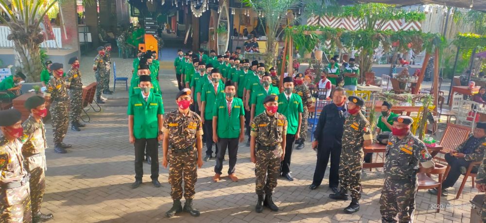 Pengurus Cabang (PC) GP Ansor dan PC Banser Kota Pasuruan