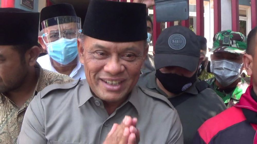 Deklarator KAMI mantan panglima TNI Jendral TNI purnawirawan Gatot Nurmantyo Senin (28/9/2020)