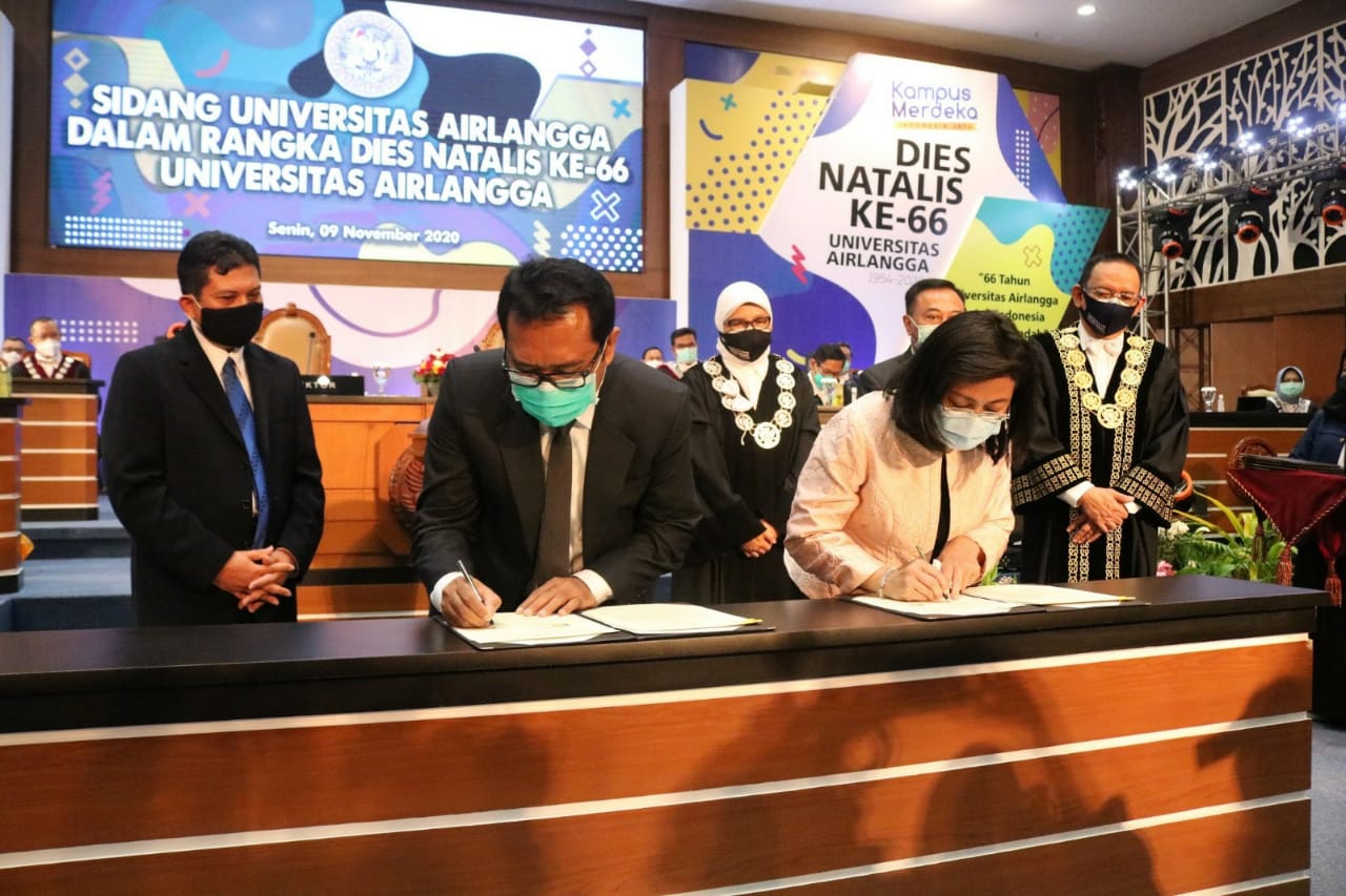 
Foto: Penandatanganan Kerja Sama Pengembangan Vaksin .SP/Byta Indrawati.