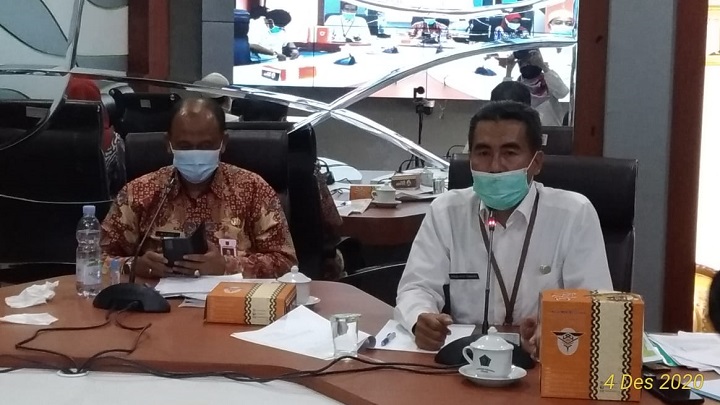 Sosialisasi Permendagri tentang Pilkades 2020 oleh Dinas PMD Kabupaten Sidoarjo. SP/Sugeng