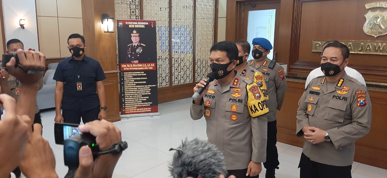 Kapolda Jatim Nico Afinta.SP/ MAHBUB FIKRI 