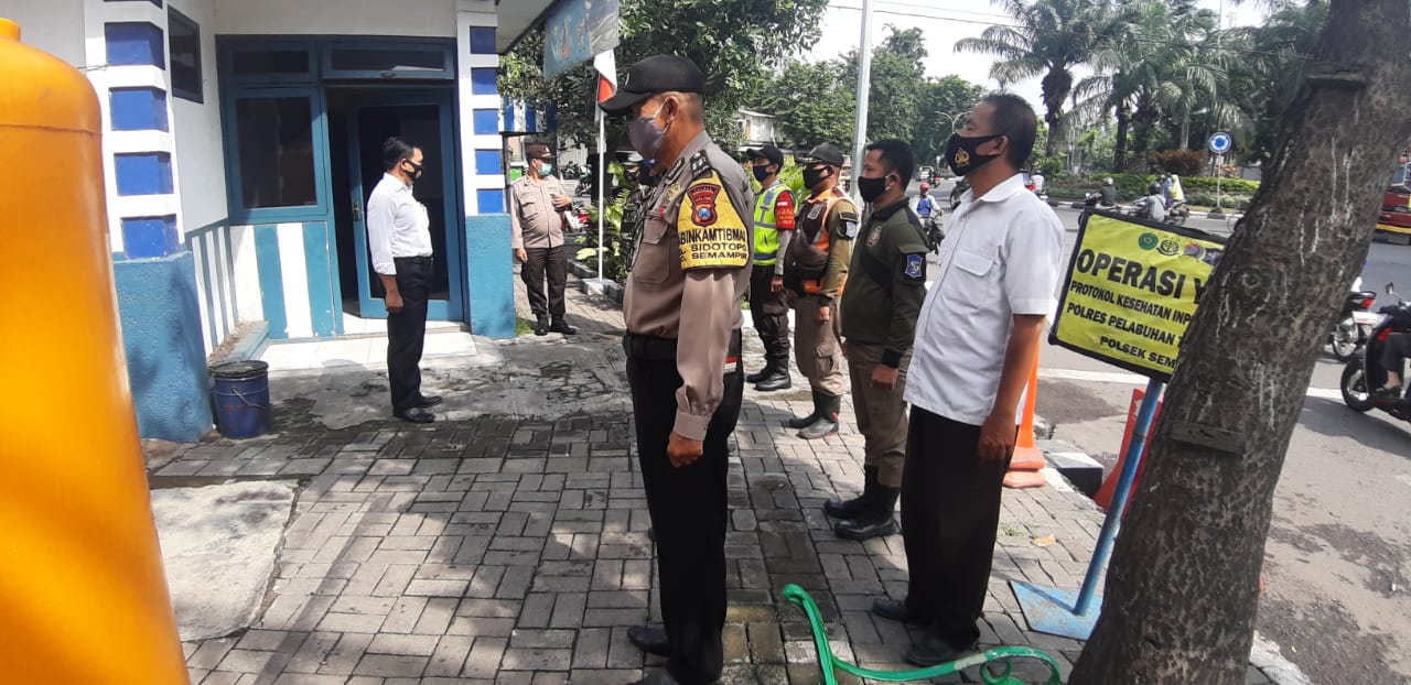 Memasuki tahun 2021 Polsek Semampir bertekad menekan angka kasus penyalahgunaan narkoba. .SP/ MAHBUB FIKRI