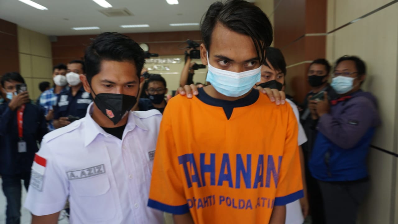 Tersangka prostitusi di bawah umur dibongkar subdit cybercrime Selasa (26/1/2021)