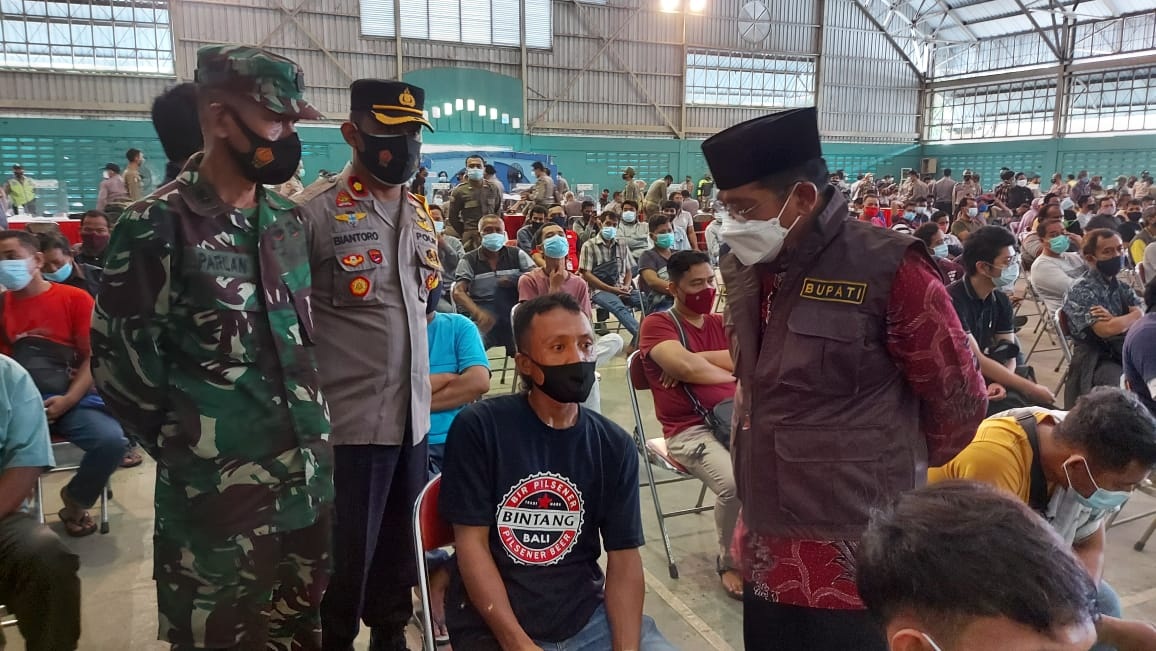 2000 pelanggar Prokes selama kurun waktu penerapan PPKM Jilid 1 dan 2. SP/ SUGENG