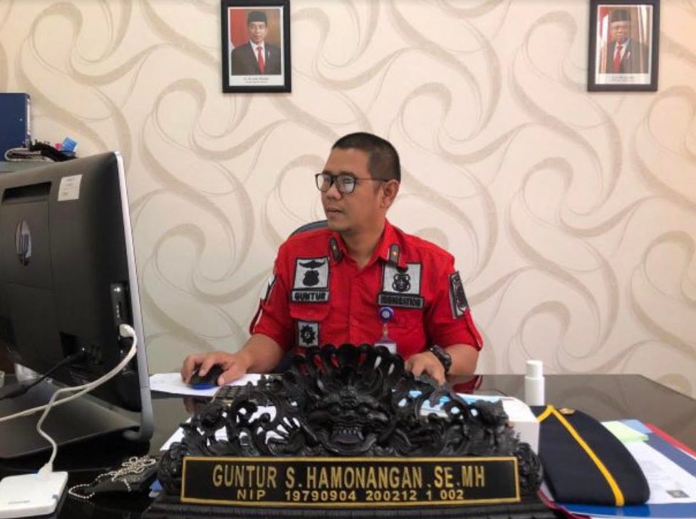 Guntur S. Hamonangan, SE, MH., selaku Kepala Bidang Teknologi Informasi dan Komunikasi. SP/ MOCHAMMAD KASYFI FAHMI  