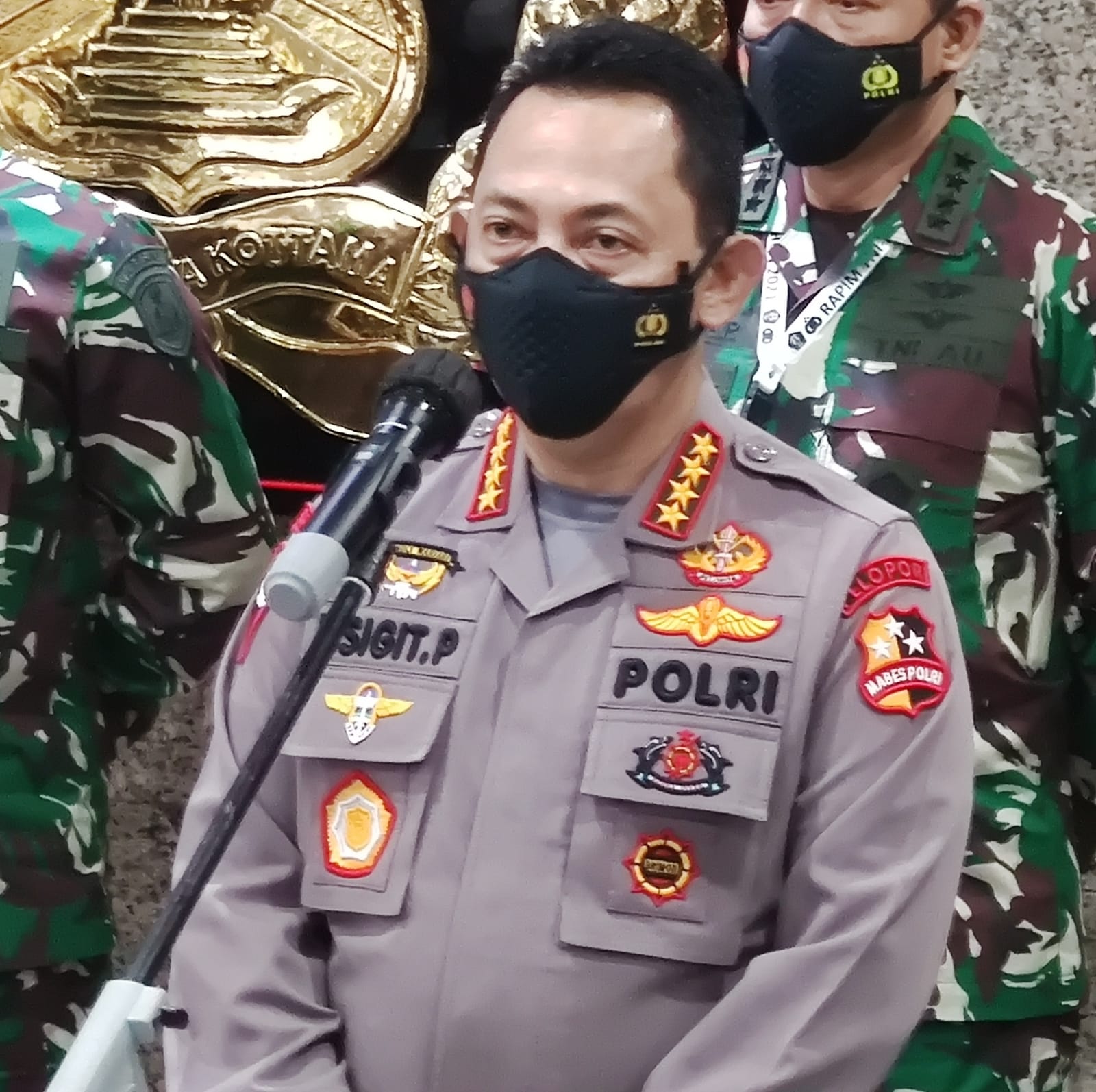 Kapolri Instruksikan kepada jajarannya agar tak pandang bulu memberantas mafia tanah, Kamis (18/2/2021)