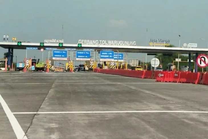 Gerbang Tol Warugunung. Foto: PT JSM.