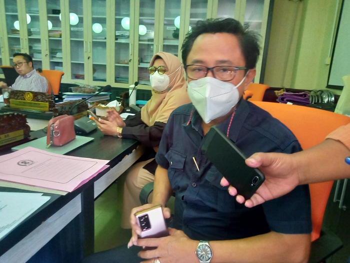 Ketua Komisi C DPRD Surabaya Baktiono.SP/ALQ