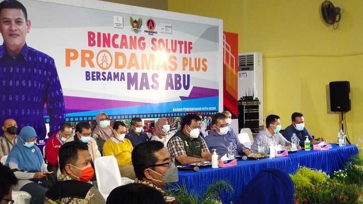 Pemkot Kediri menginisiasi kegiatan 'Bincang Solutif Prodamas Plus' guna meningkatkan kolaborasi masyarakat