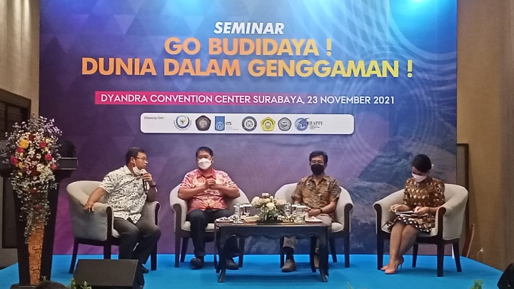 Acara seminar dengan tema “Go Budidaya! Dunia Dalam Genggaman”