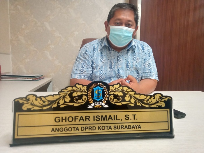 Anggota Komisi A DPRD Kota Surabaya, Ghofar Ismail, S.T . SP/ALQ