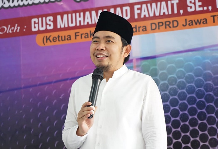 Ketua Fraksi Gerindra Muhammad Fawait atau yang biasa akrab disapa Gus Fawait. SP/ RIKO