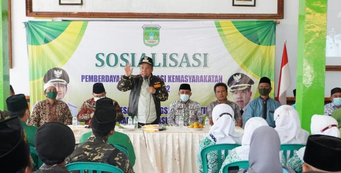 Gus Mujib dalam rangka agenda sosialisasi ormas 2022