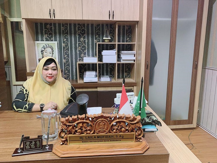 Wakil Ketua DPRD Surabaya Laila Mufidah