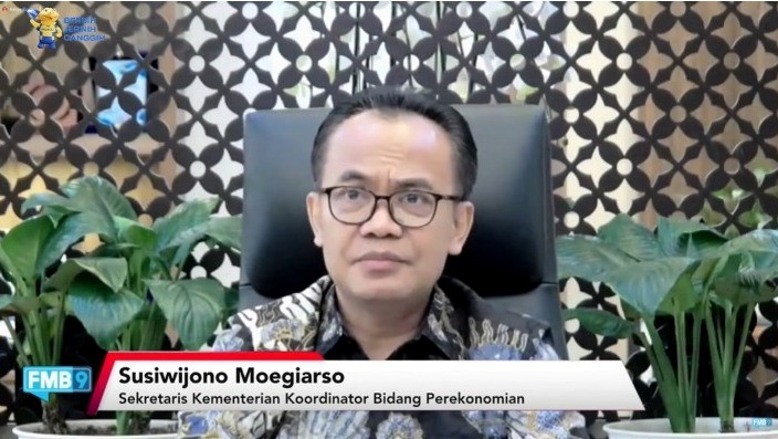 Sekretaris Kementerian Koordinator Bidang Perekonomian Susiwijono Moegiarso.