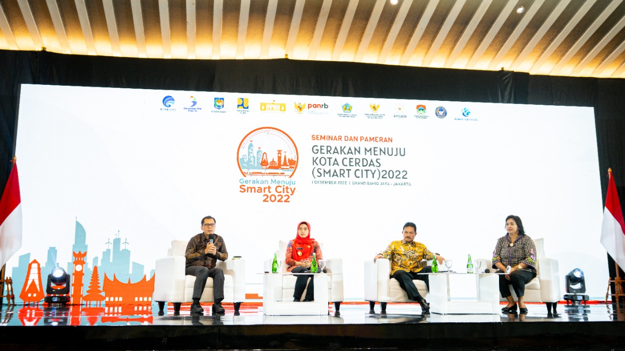 Seminar dan Pameran Gerakan Menuju Smart City 2022.