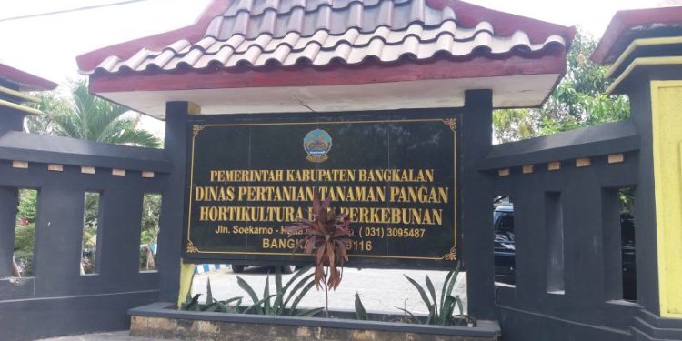 Dinas Pertanian Tanaman Pangan, Hortikultura, dan Perkebunan Kabupaten Bangkalan. Foto: Pemkab Bangkalan.